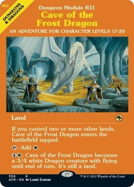 Cave of the Frost Dragon (Dungeon Module) (350) (AFR)