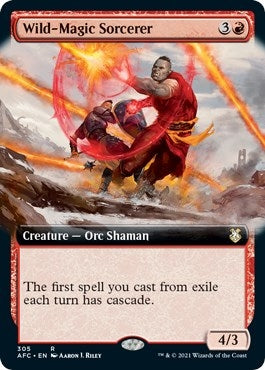Wild-Magic Sorcerer (Extended Art) (305) (AFC)
