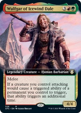 Wulfgar of Icewind Dale (Extended Art) (329) (AFC)