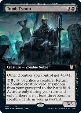 Tomb Tyrant (Extended Art) (61) (MIC)