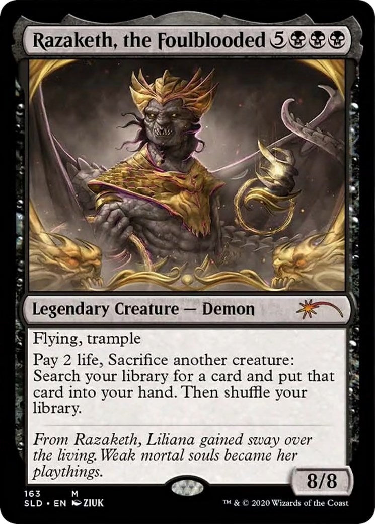 Razaketh, the Foulblooded (163) (SLD)