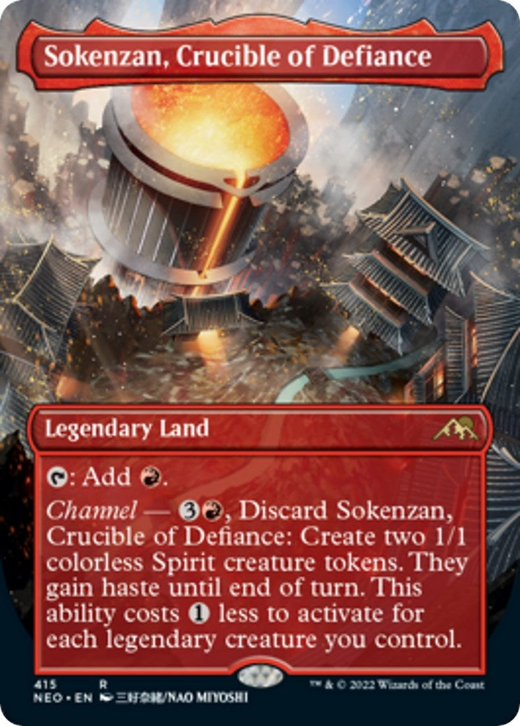 Sokenzan, Crucible of Defiance (Borderless) (415) (NEO)