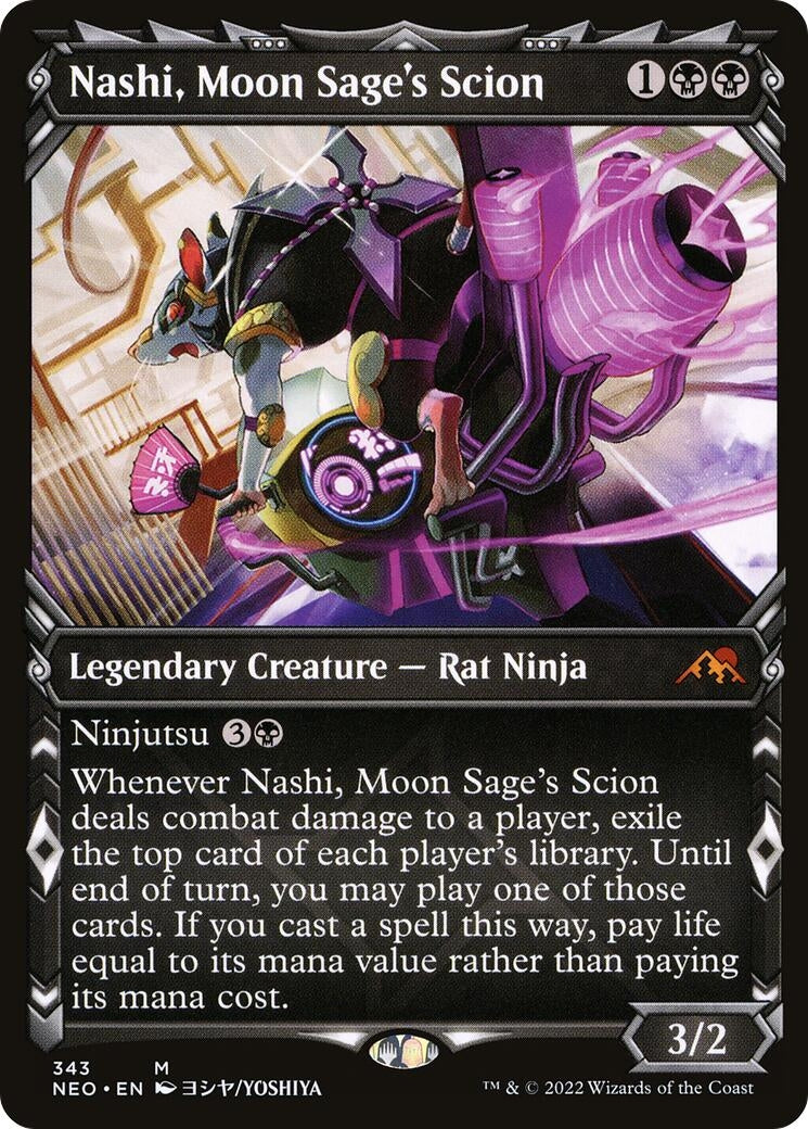 Nashi, Moon Sage's Scion (Showcase) (343) (NEO)