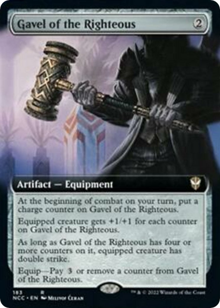 Gavel of the Righteous (Extended Art) (183) (NCC)
