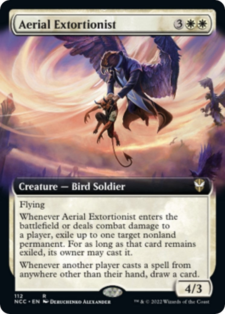 Aerial Extortionist (Extended Art) (112) (NCC)