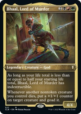 Bhaal, Lord of Murder (Foil Etched) (527) (CLB)