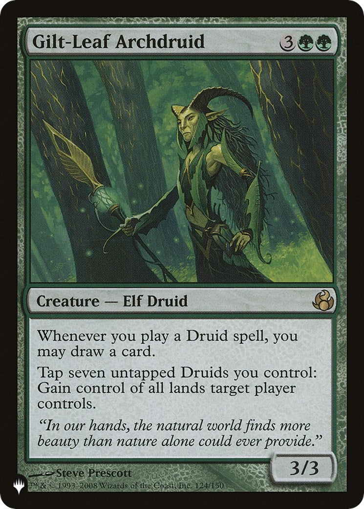 Gilt-Leaf Archdruid (124/150) (LIST)