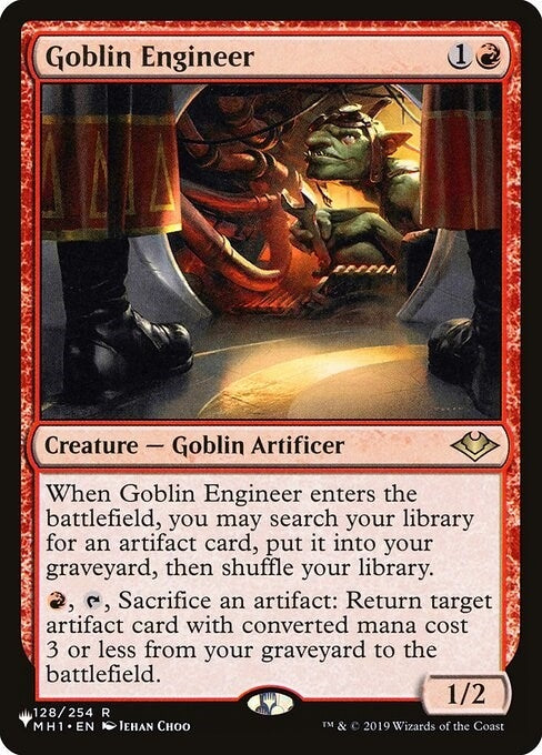 Goblin Engineer (128) (LIST)