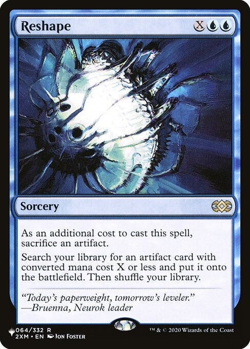 Reshape (2XM) (64) (LIST)