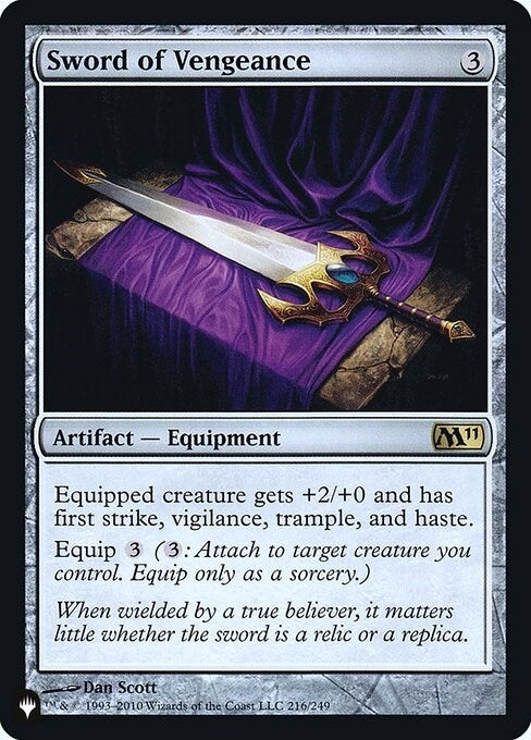 Sword of Vengeance (216) (LIST)