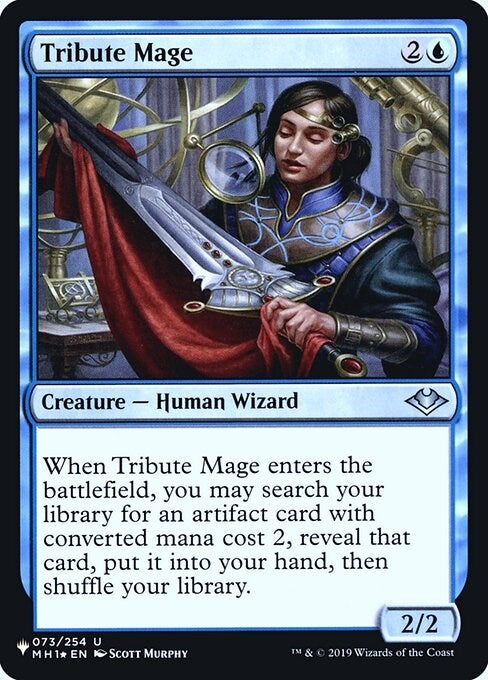 Tribute Mage (73) (LIST)