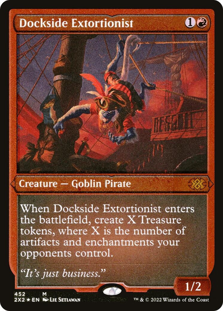 Dockside Extortionist (Foil Etched) (452) (2X2)