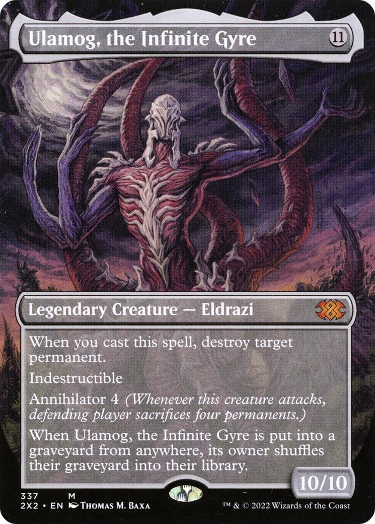 Ulamog, the Infinite Gyre (Borderless) (337) (2X2)