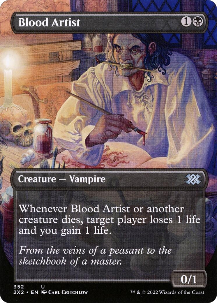 Blood Artist (Borderless) (352) (2X2)