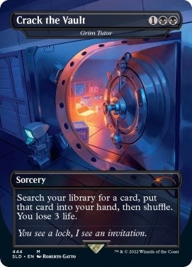Crack the Vault - Grim Tutor (444) (SLD)