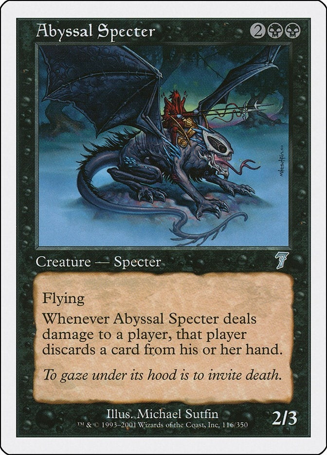 Abyssal Specter (116) (7ED)