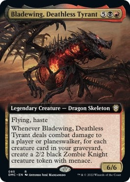 Bladewing, Deathless Tyrant (Extended Art) (85) (DMC)