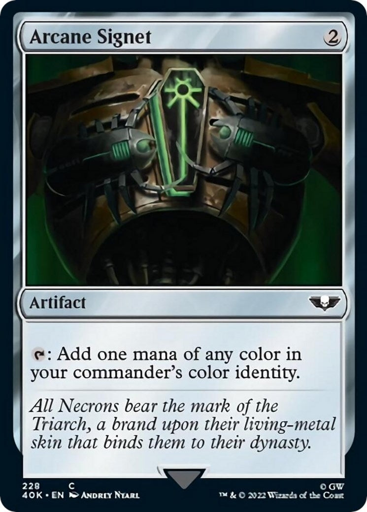 Arcane Signet (228) (228) (40K)