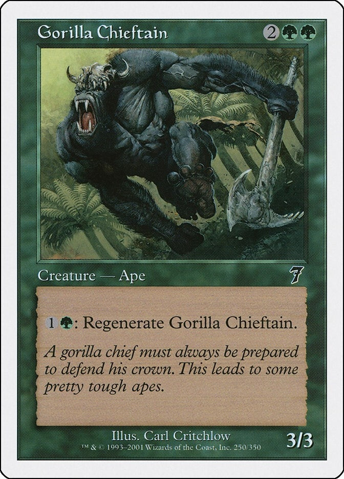 Gorilla Chieftain (250) (7ED)