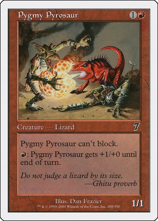Pygmy Pyrosaur (208) (7ED)