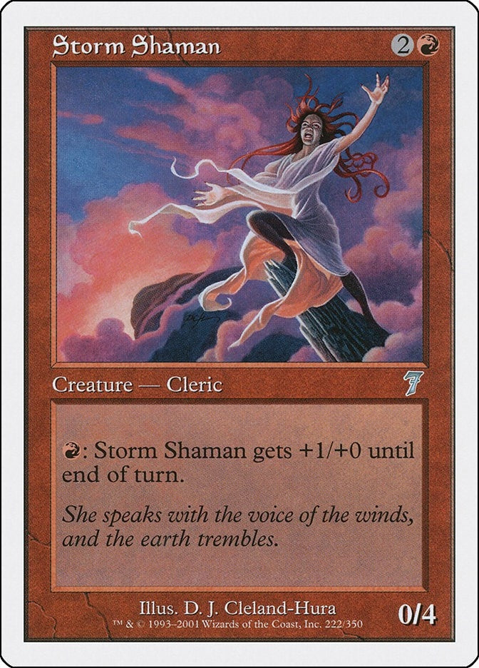 Storm Shaman (222) (7ED)