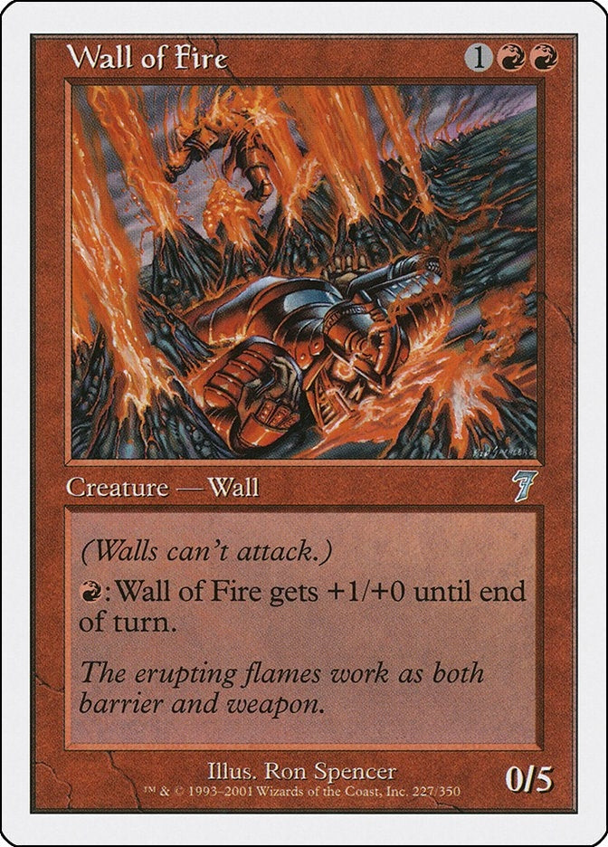 Wall of Fire (227) (7ED)