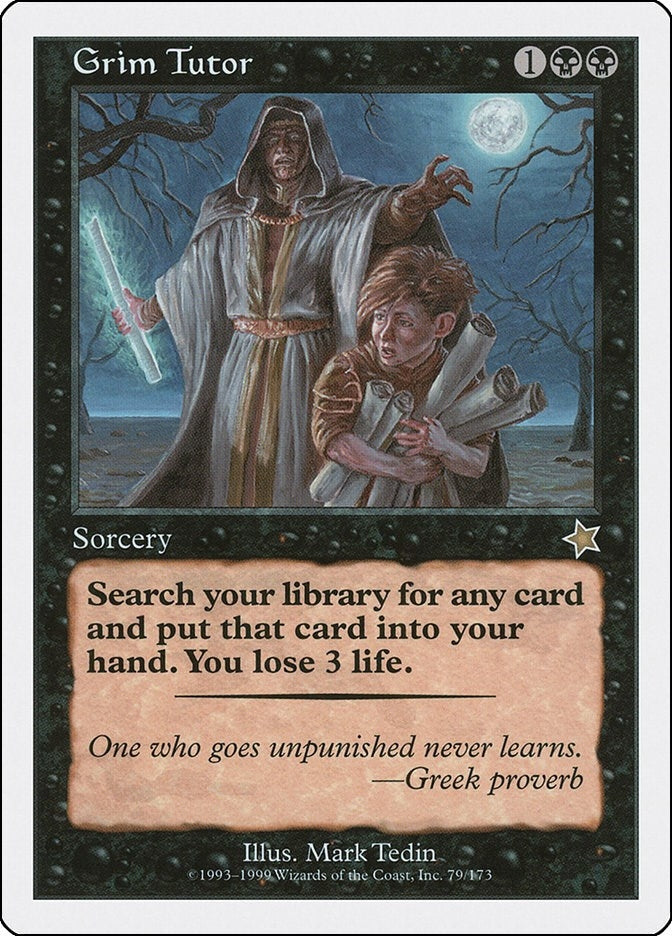 Grim Tutor (79) (S99)