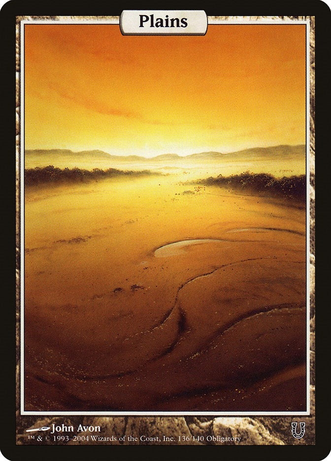 Plains - Full Art (136) (UNH)