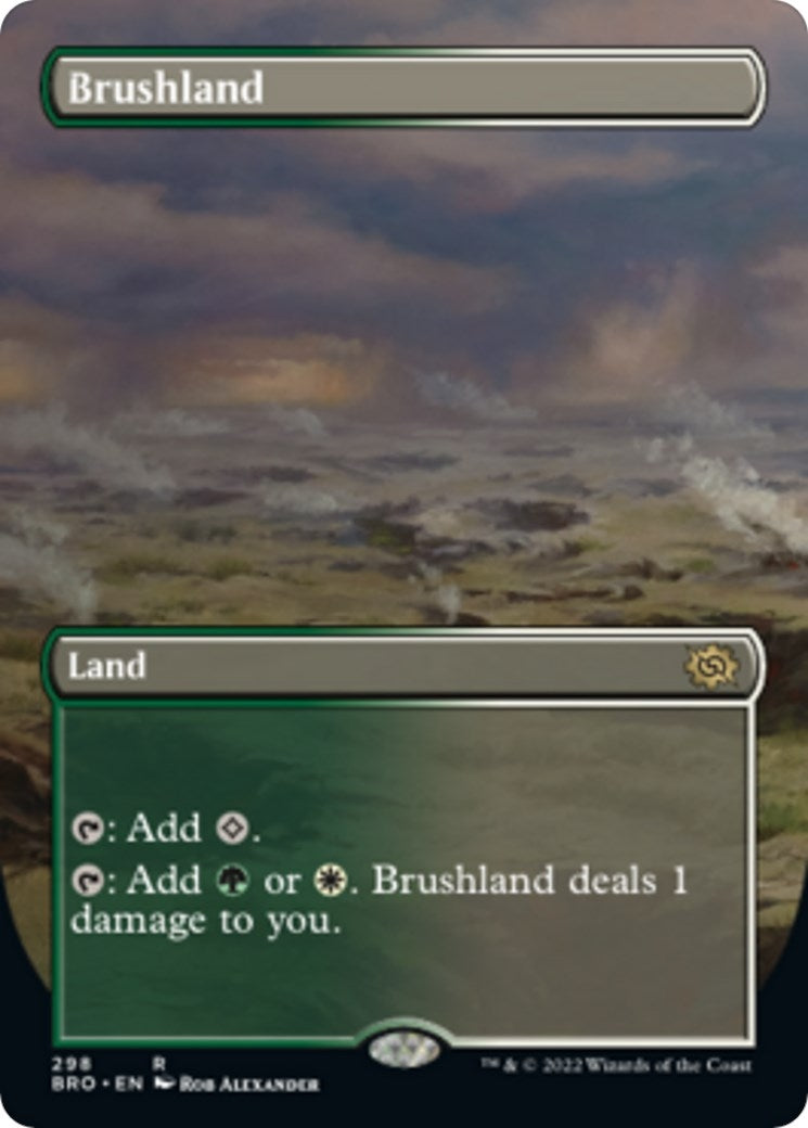 Brushland (Borderless) (298) (BRO)