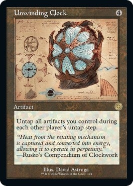 Unwinding Clock (Schematic) (124) (BRR)