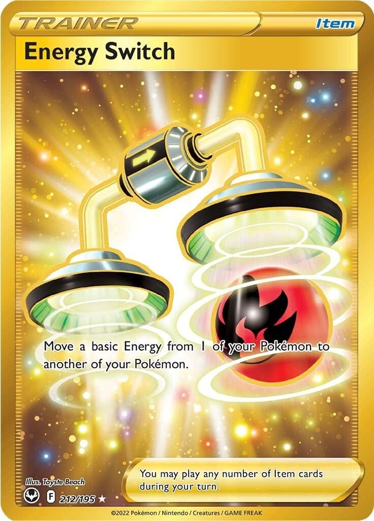 Energy Switch (Secret) (212/195) (SWSH12)