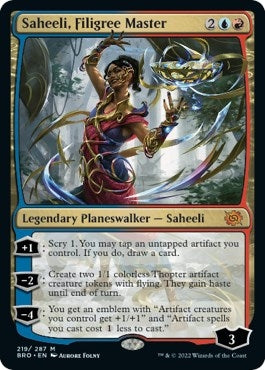Saheeli, Filigree Master (219) (BRO)