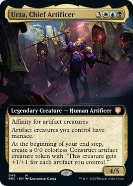 Urza, Chief Artificer (Extended Art) (49) (BRC)