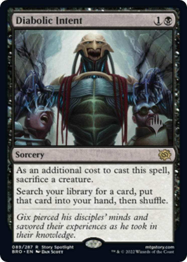 Diabolic Intent (89) (PPBRO)