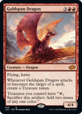 Goldspan Dragon (550) (J22)