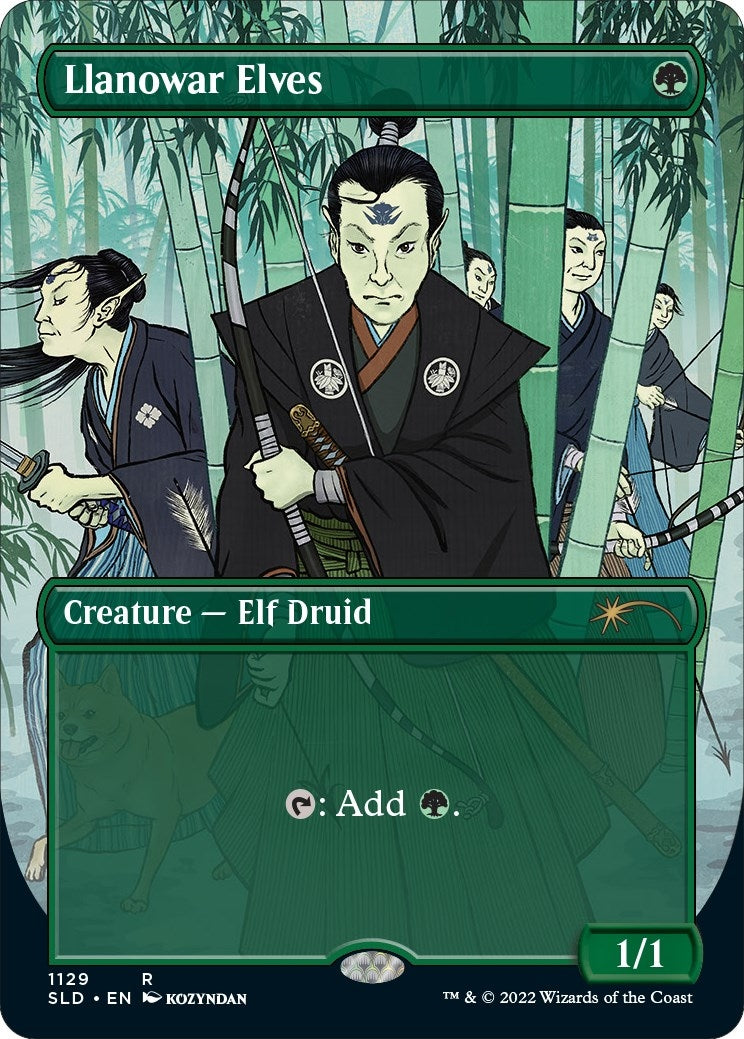 Llanowar Elves (1129) (1129) (SLD)