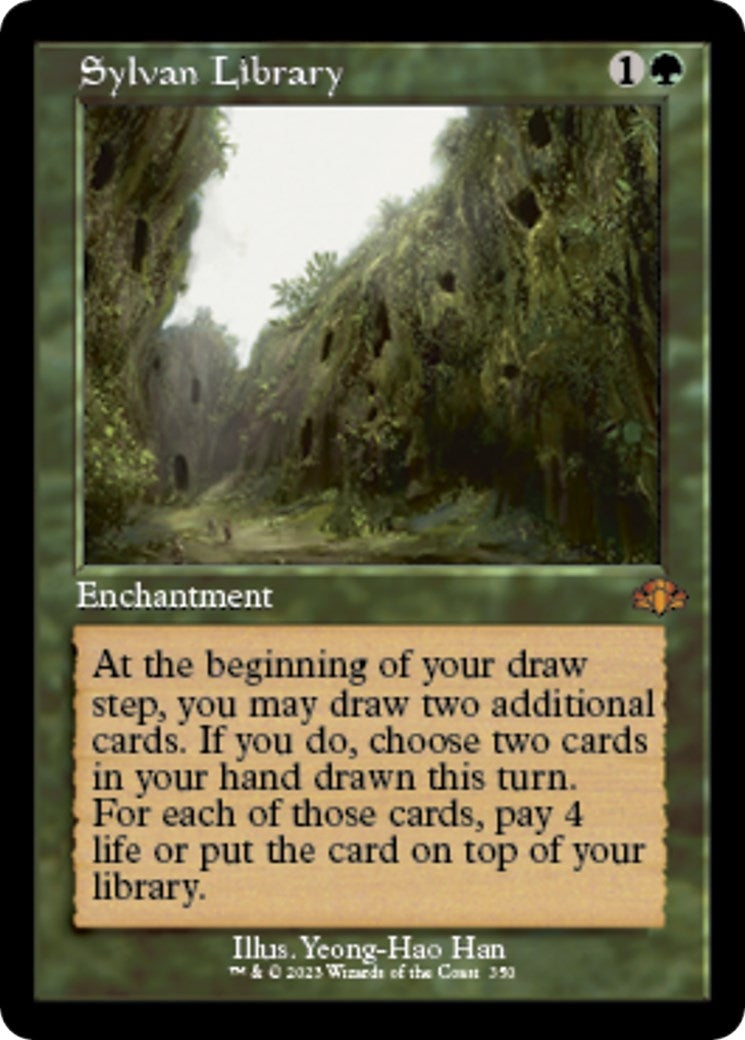 Sylvan Library (Retro Frame) (350) (DMR)