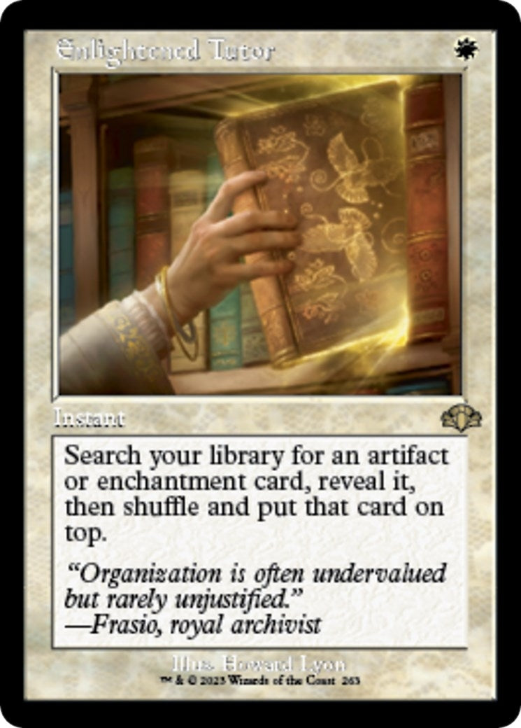Enlightened Tutor (Retro Frame) (263) (DMR)