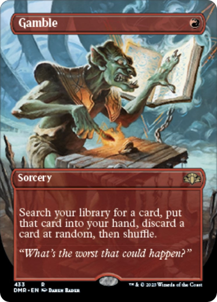 Gamble (Borderless) (433) (DMR)