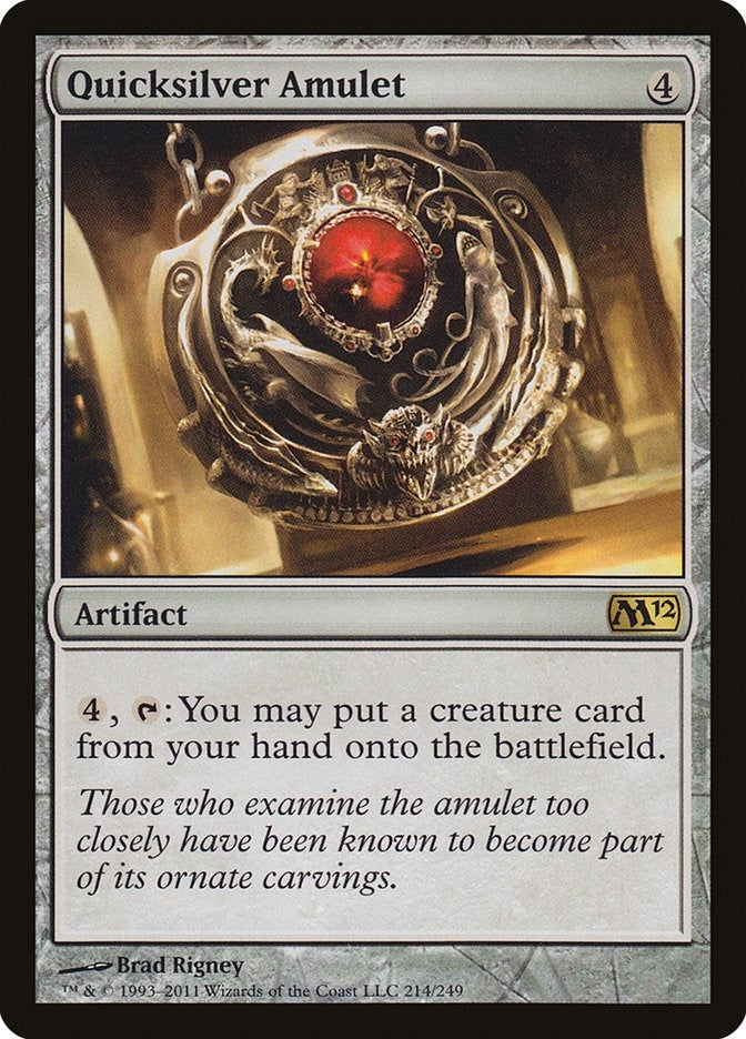 Quicksilver Amulet (214) (M12)