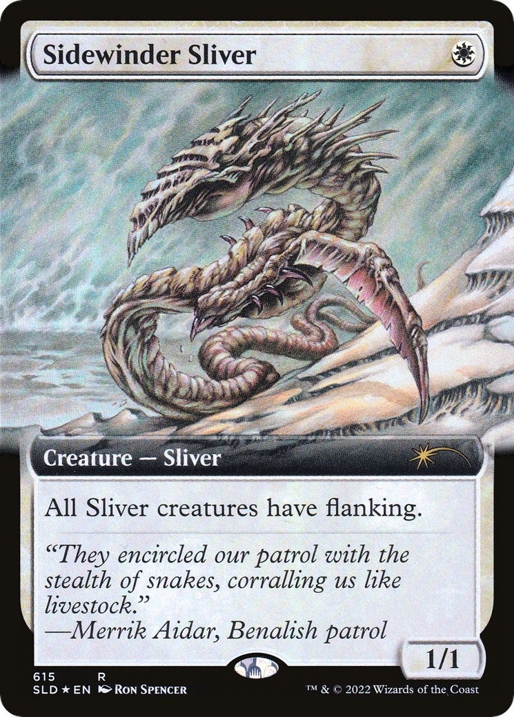 Sidewinder Sliver (Extended Art) (615) (SLD)