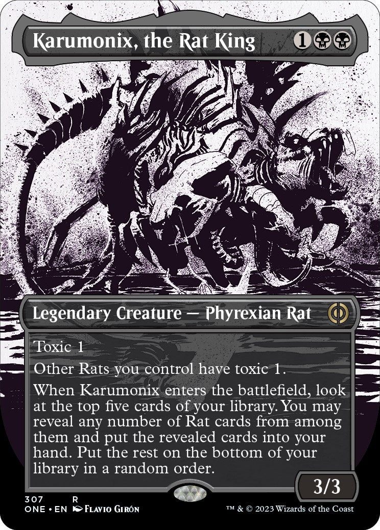 Karumonix, the Rat King (Showcase) (307) (ONE)