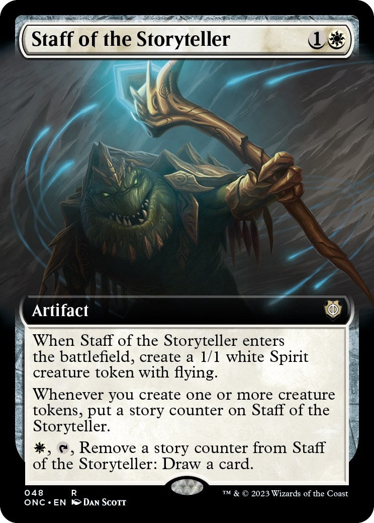 Staff of the Storyteller (Extended Art) (48) (ONC)