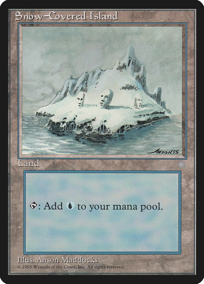 Snow-Covered Island (348) (ICE)