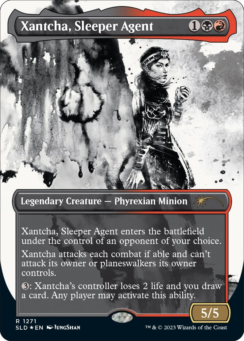 Xantcha, Sleeper Agent (Halo Foil) (1271) (SLD)