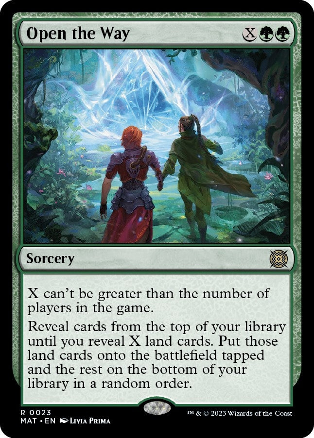 Open the Way (23) (MAT)