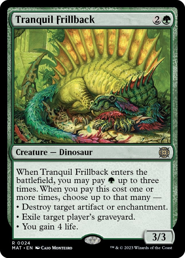 Tranquil Frillback (24) (MAT)
