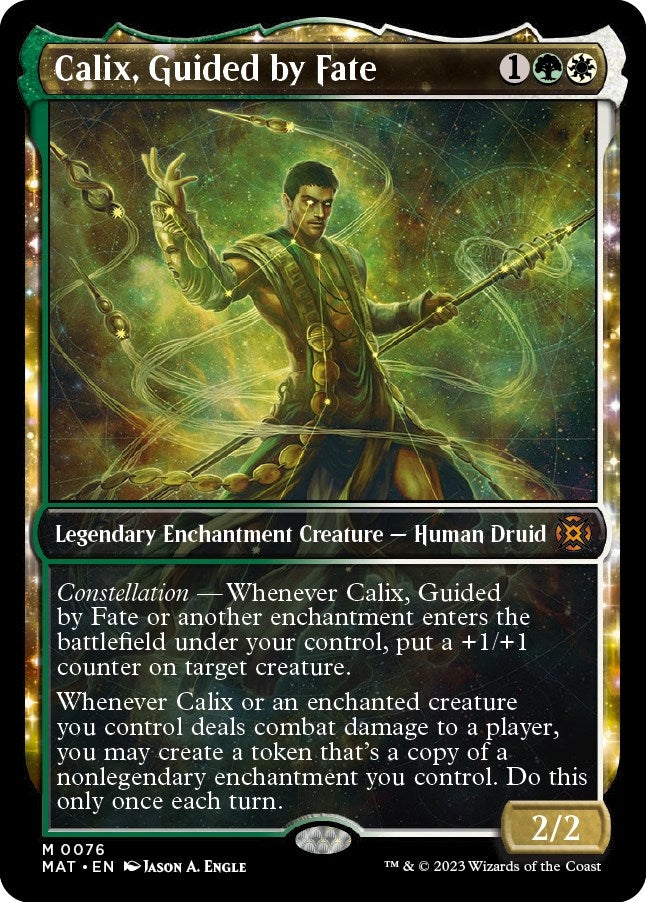 Calix, Guided by Fate (Showcase) (76) (MAT)