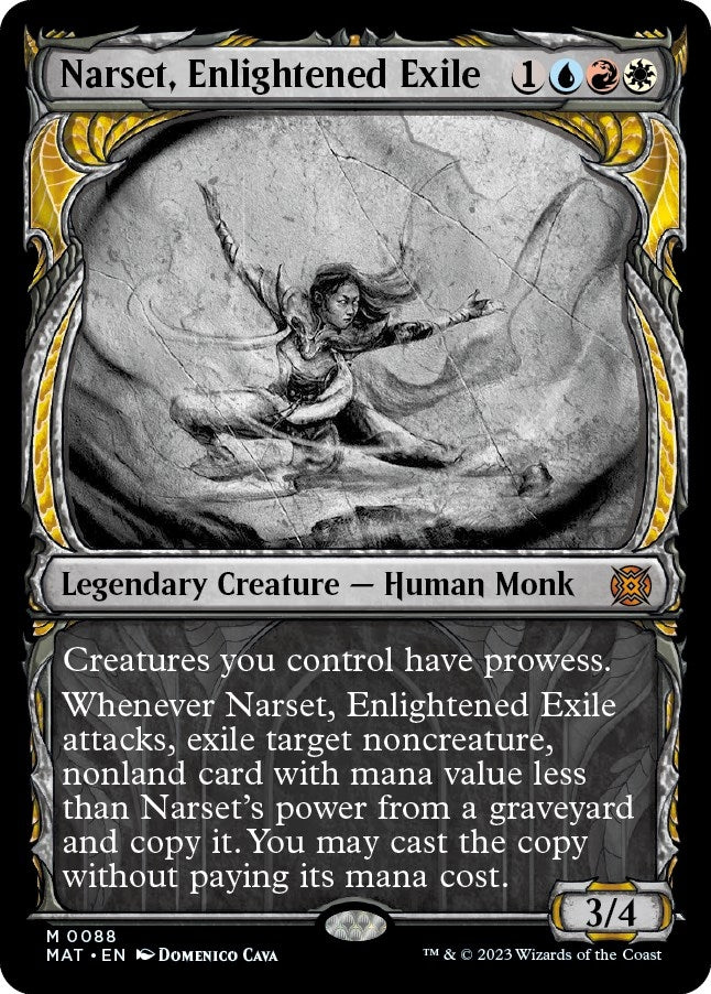Narset, Enlightened Exile (Showcase) (88) (MAT)