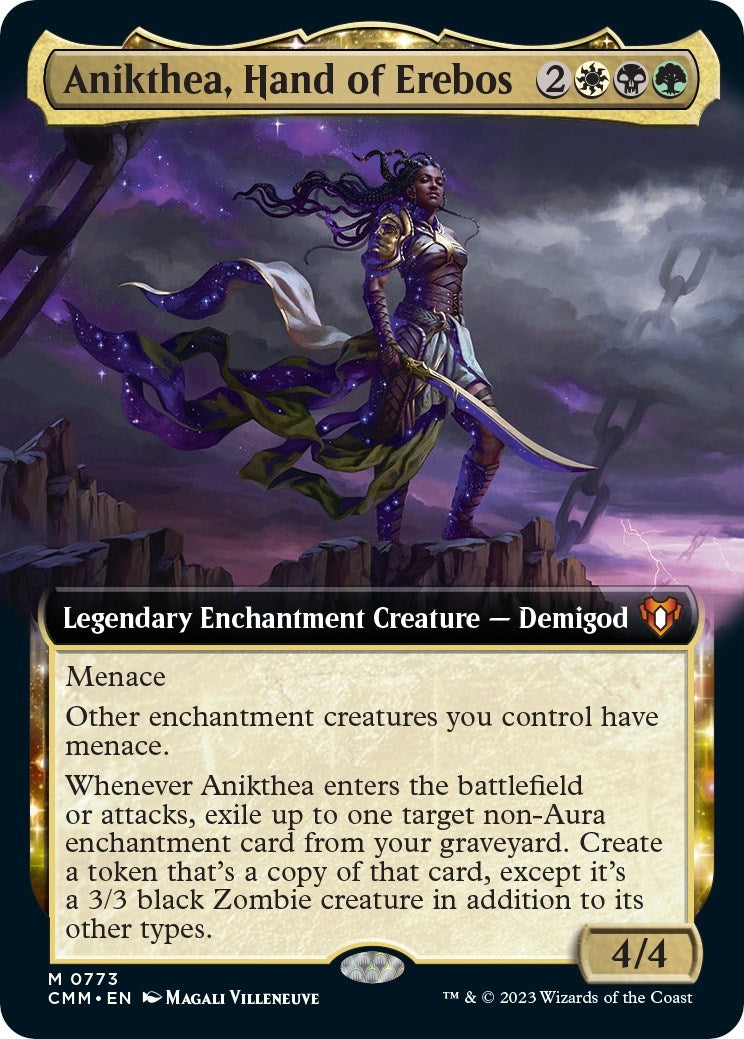 Anikthea, Hand of Erebos (Extended Art) (773) (CMM)